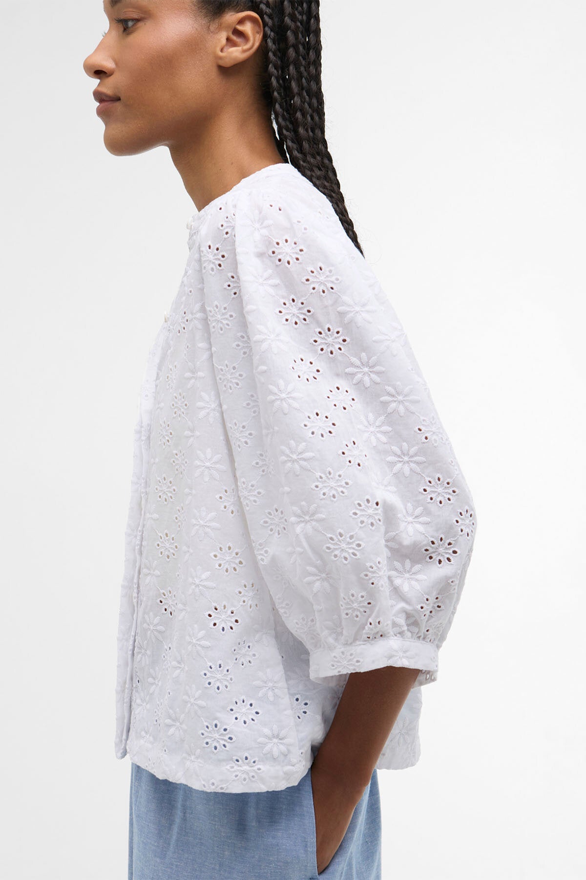 Layla Broderie Anglaise Shirt