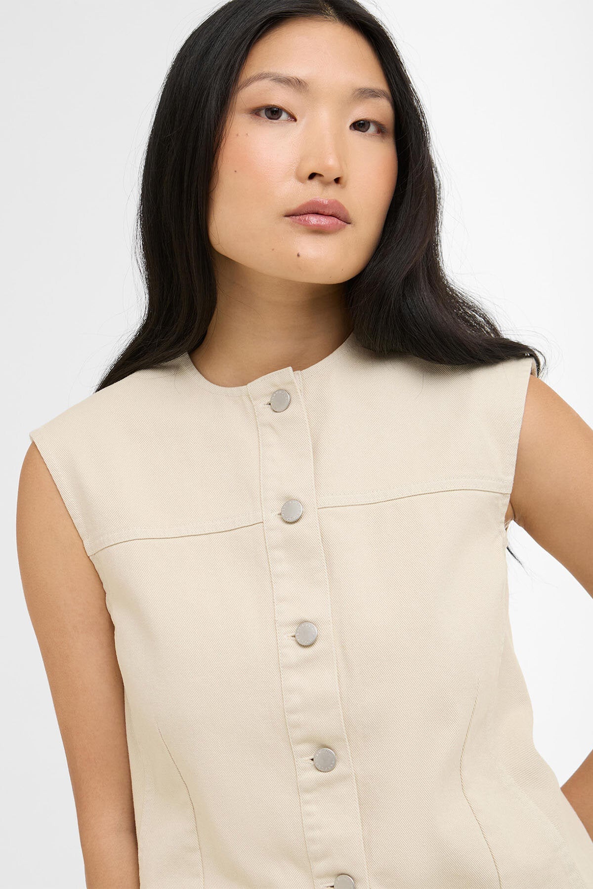 Daya Denim Waistcoat