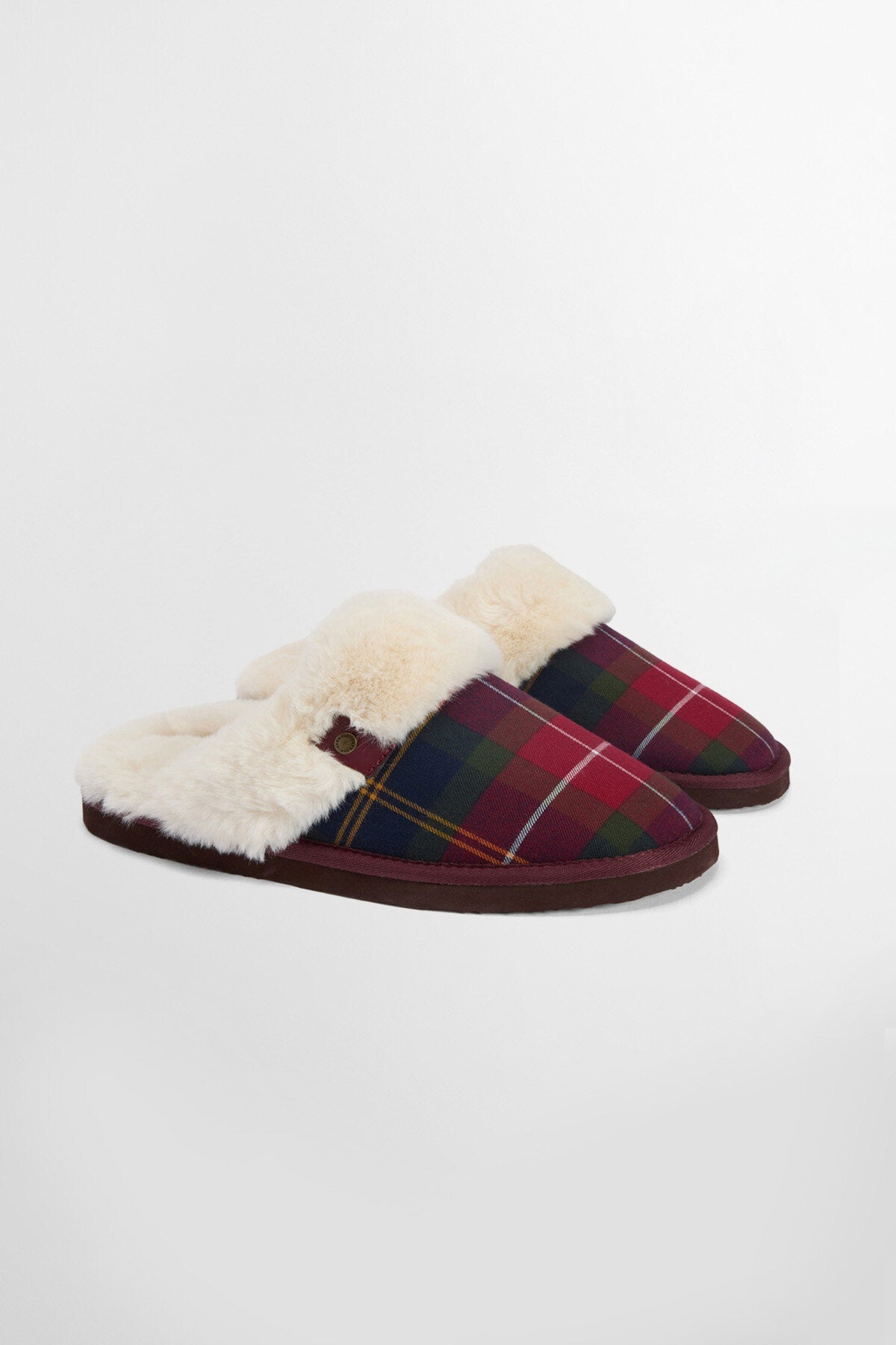 Claudia Tartan Pantoletten