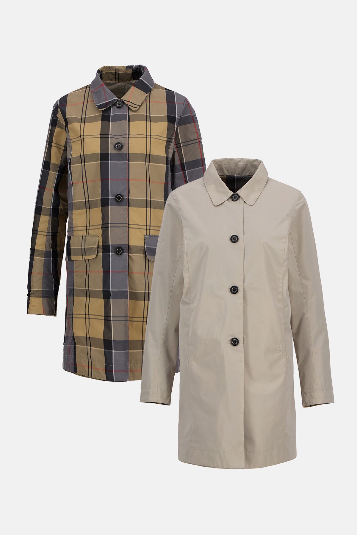 Babbity Wende-Regenjacke