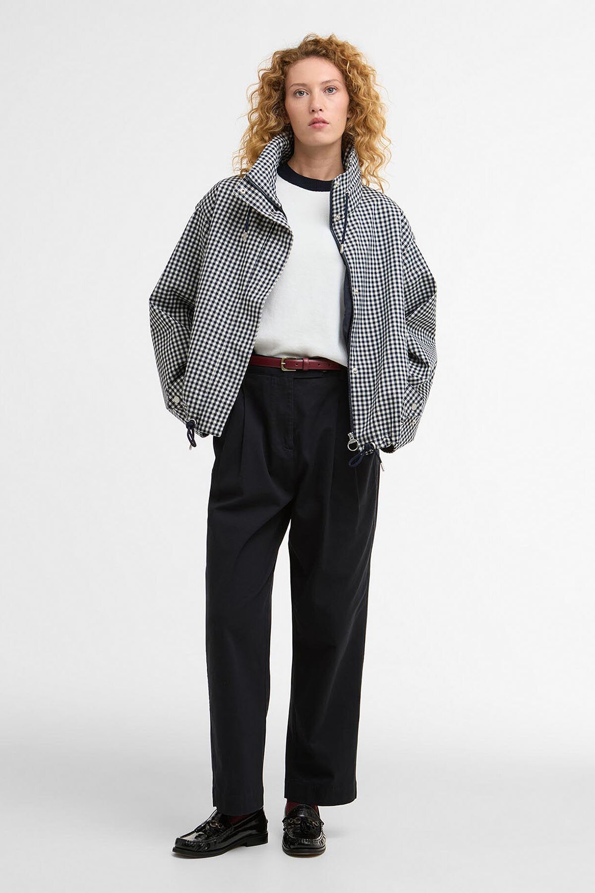 Bronwyn Gingham Duschfeste Jacke