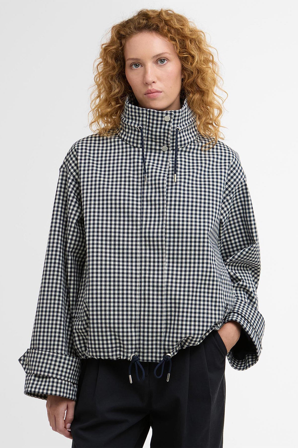 Bronwyn Gingham Duschfeste Jacke
