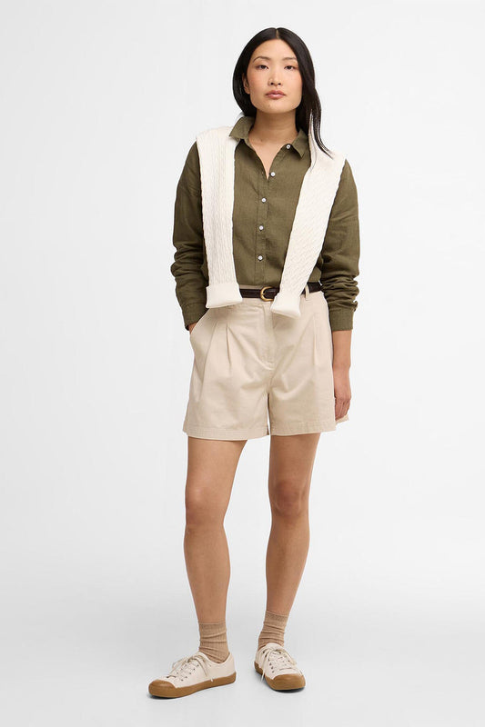 Fern Plisseeshorts