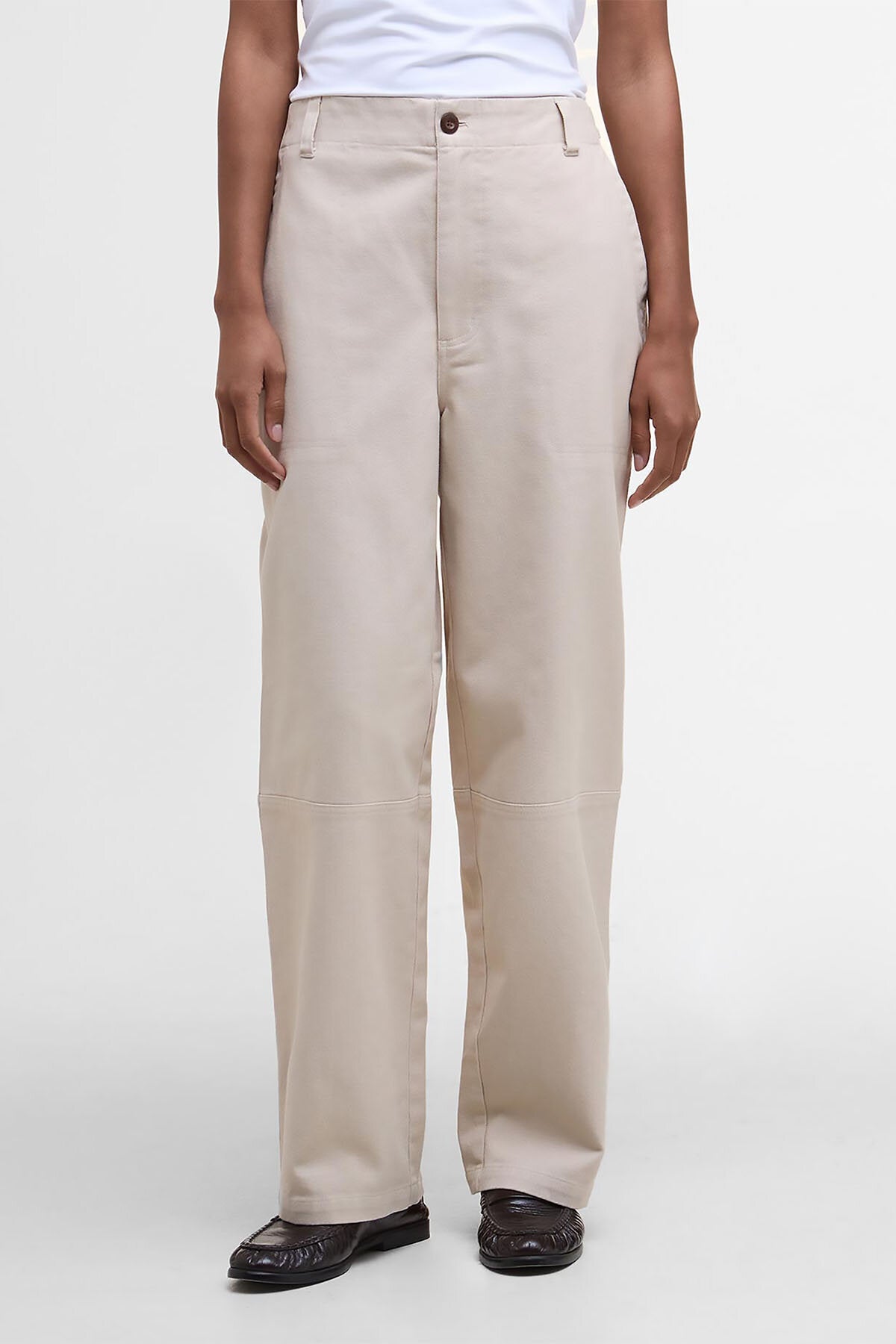 Faye Straight-Leg Trousers