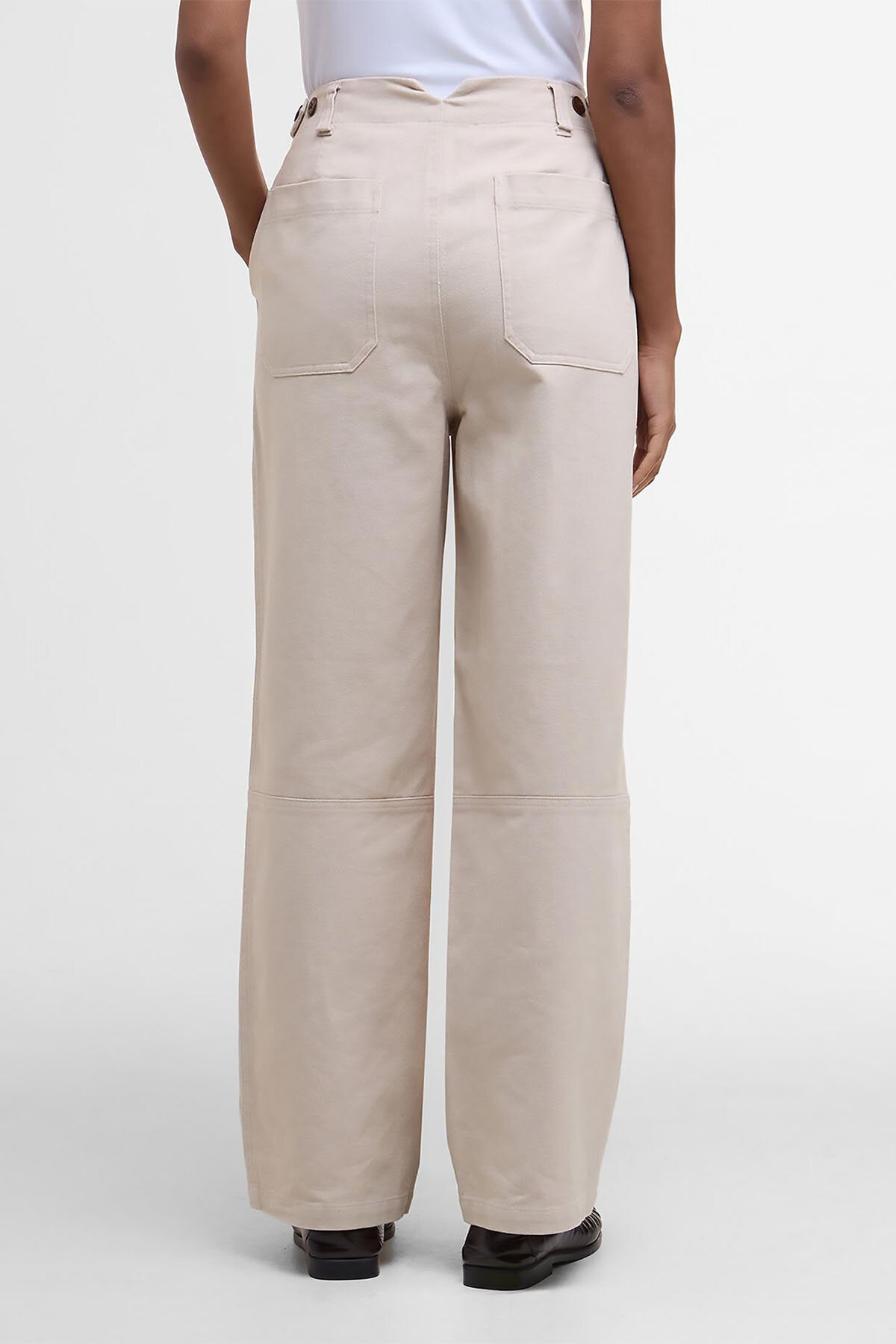 Faye Straight-Leg Trousers