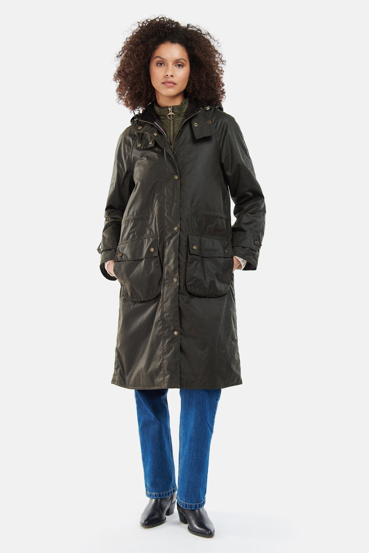 Long Cannich Wax Jacket