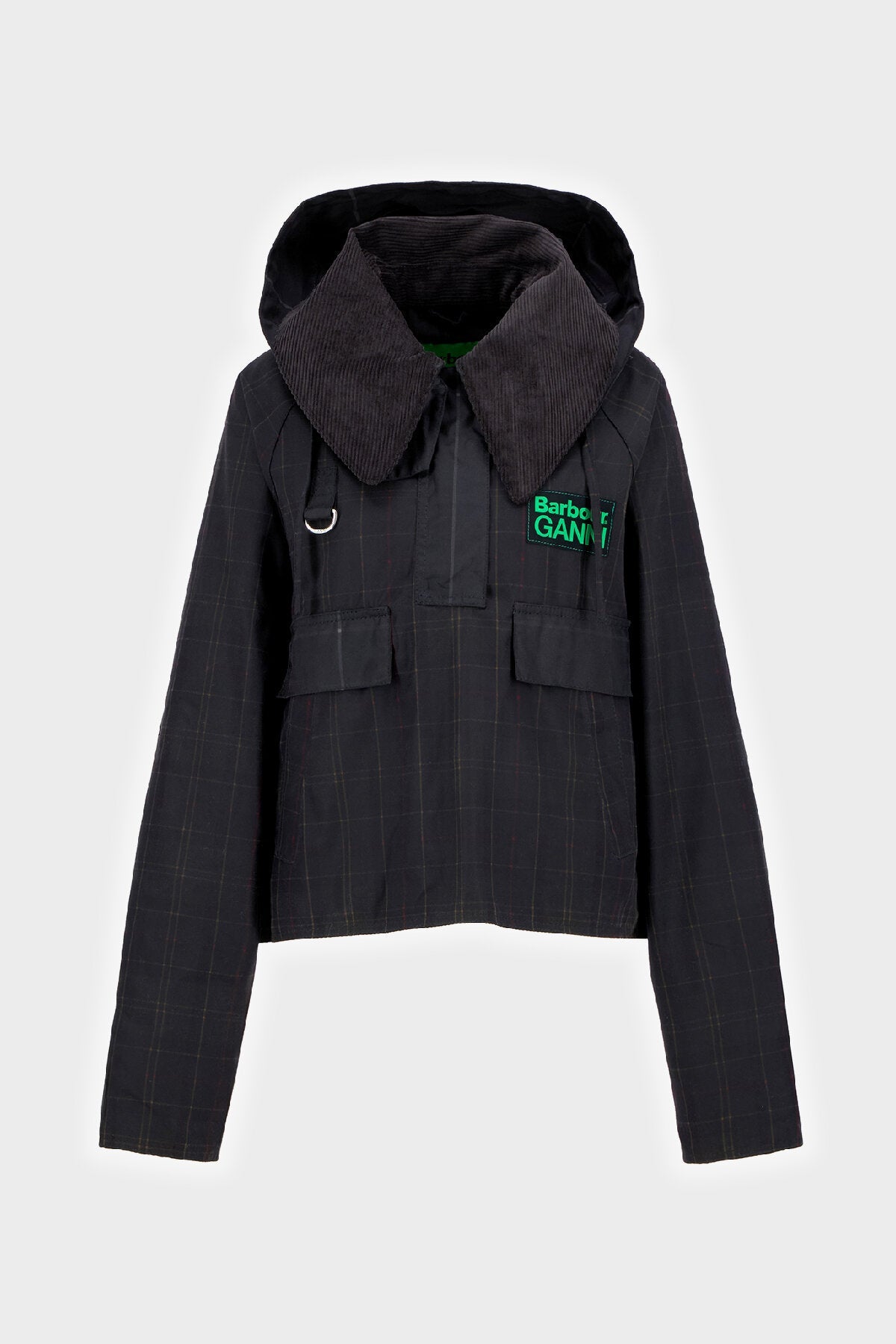 Ganni Wax Anorak Smock