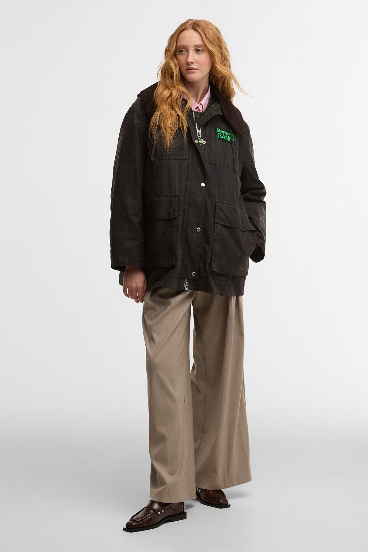 Tartan Waxed Duffle Coat