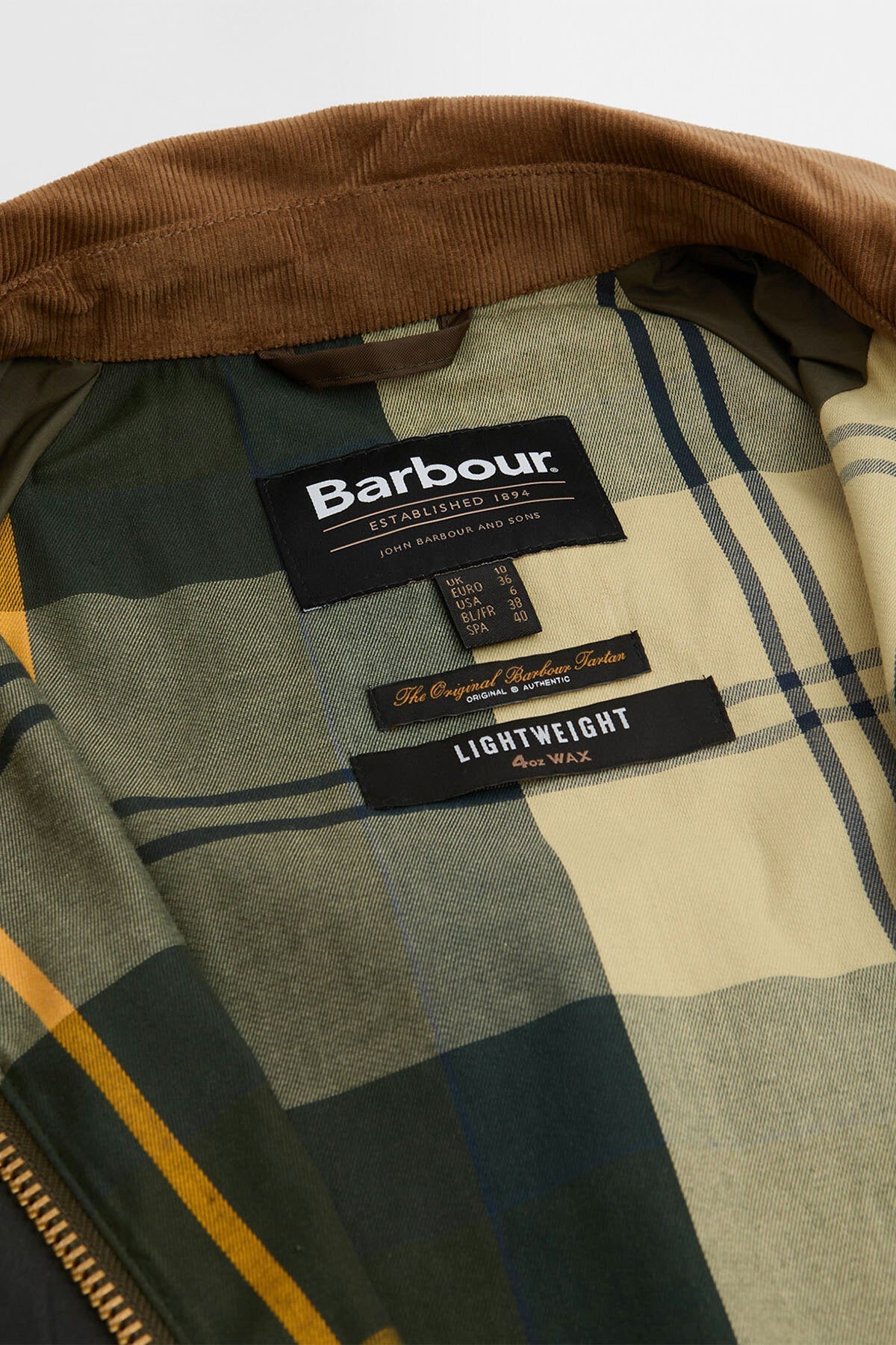 Marron Waxed Jacket