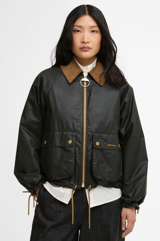 Marron Waxed Jacket