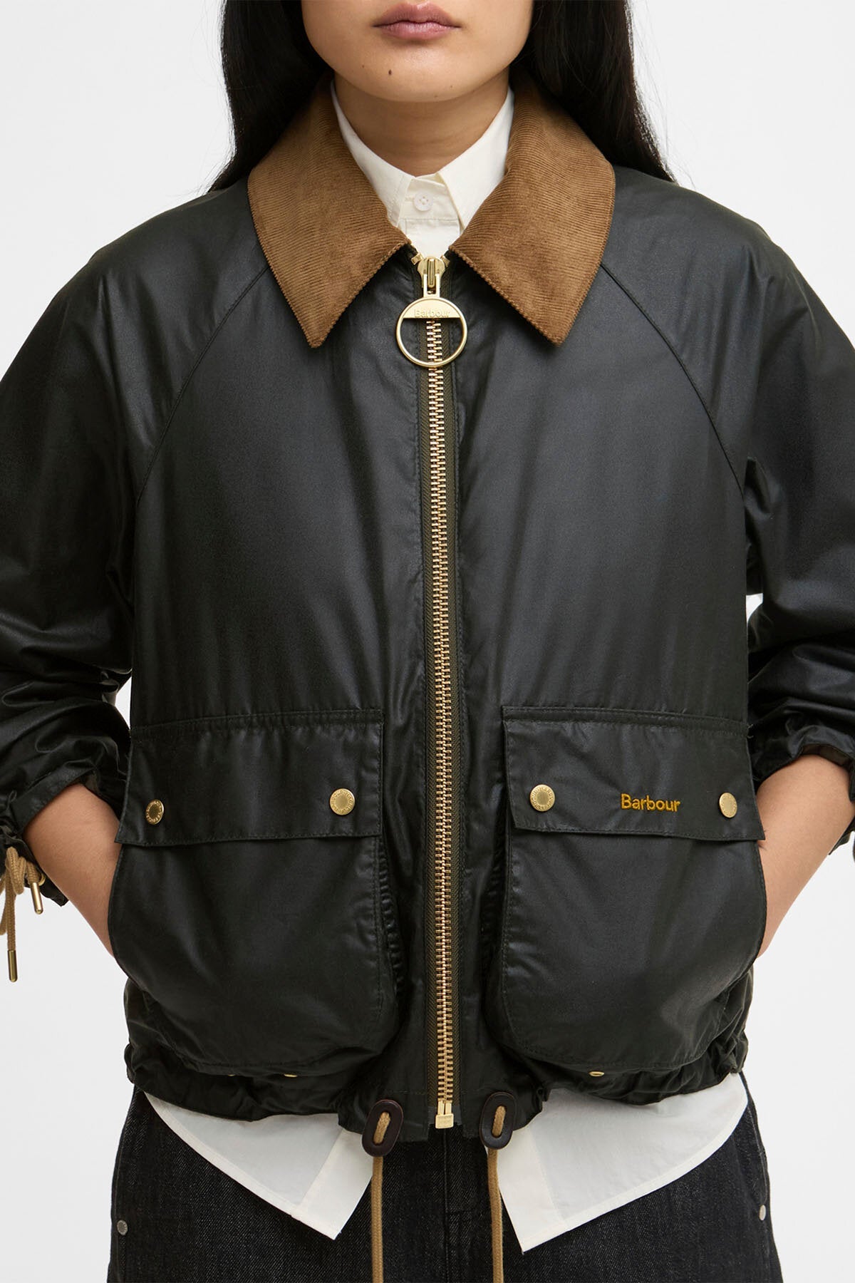 Marron Waxed Jacket