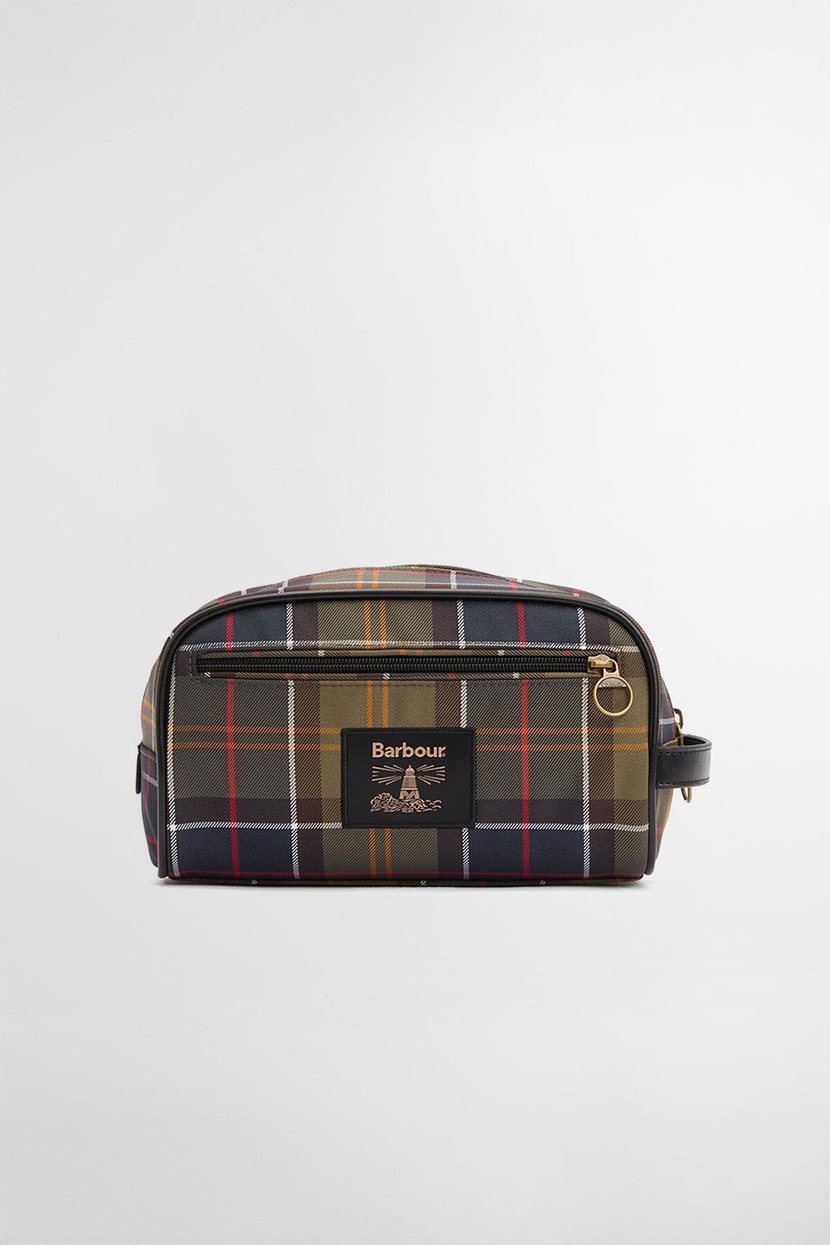 Kulturtasche mit Schottenkaro