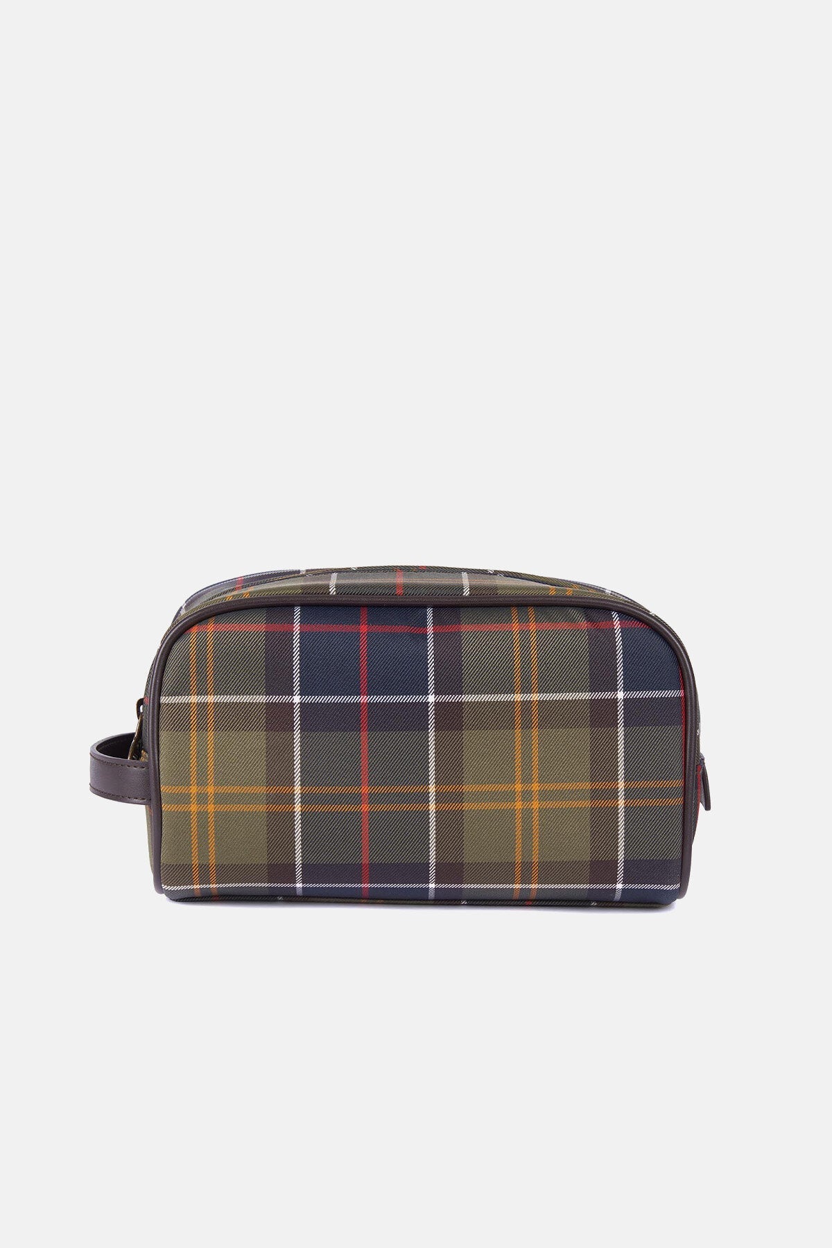 Kulturtasche mit Schottenkaro