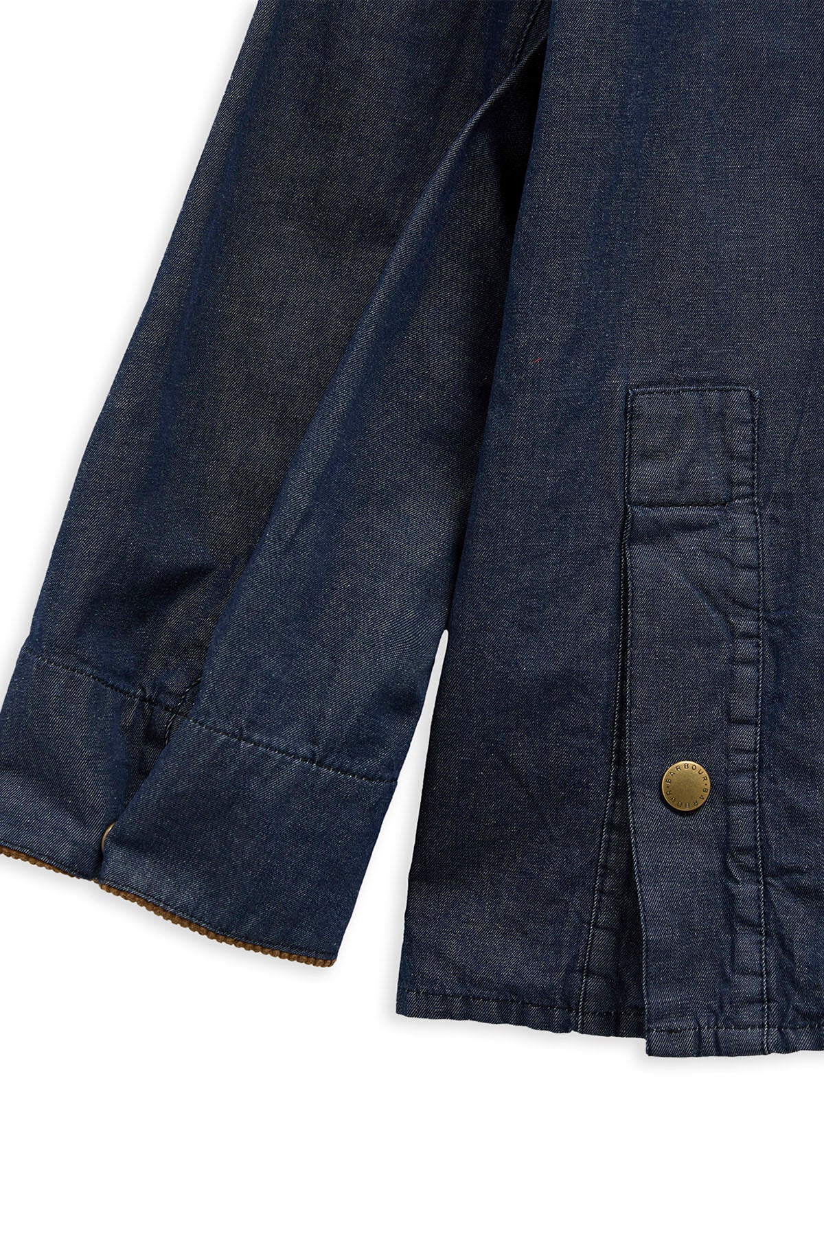 Oversized Bedale Denim Casual Jacket