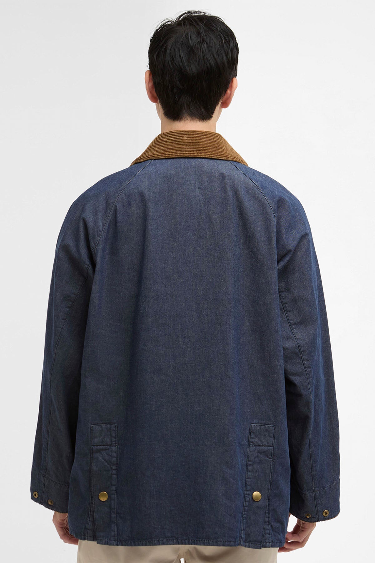 Oversized Bedale Denim Casual Jacket