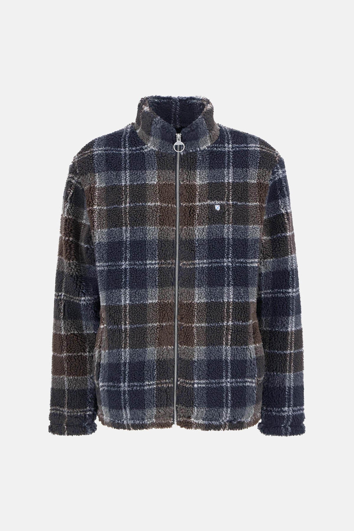 Tartan Fleece Zip Through