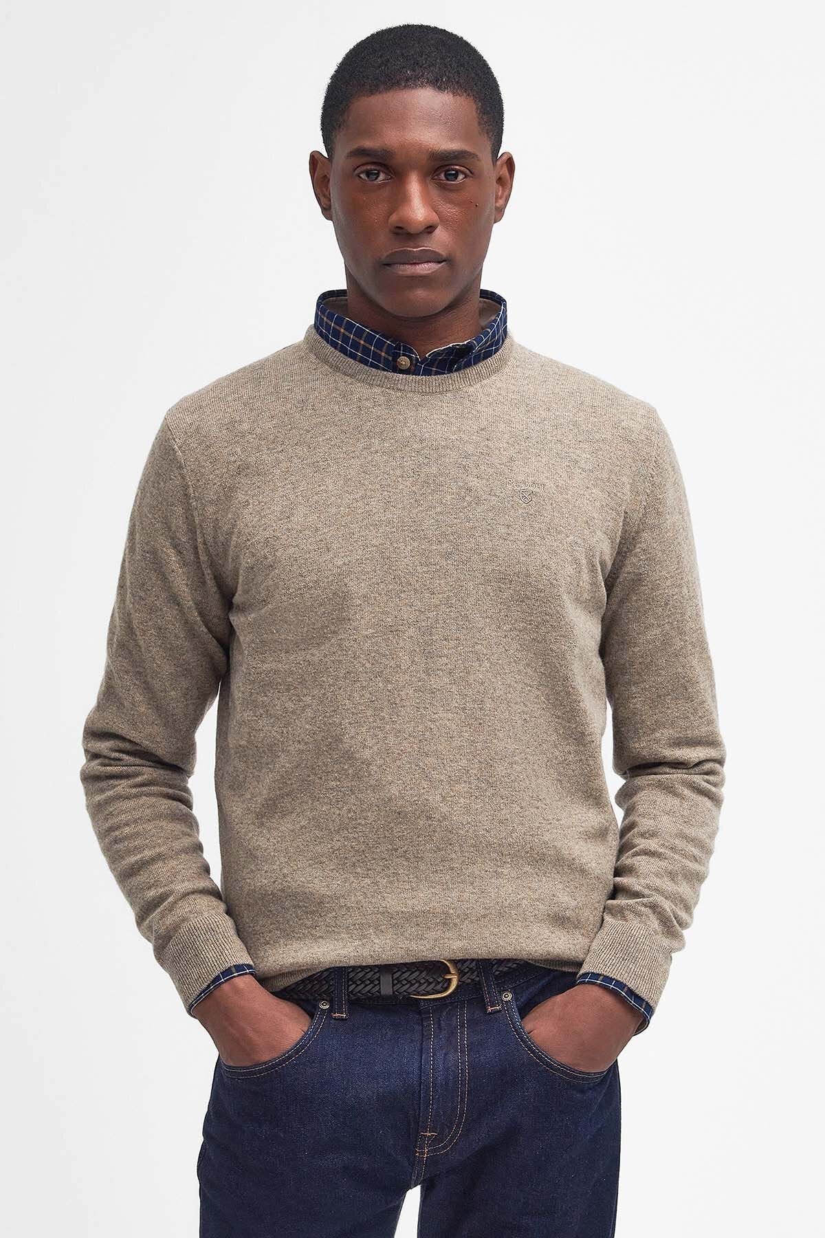 Essential L/Wool Crew Neck