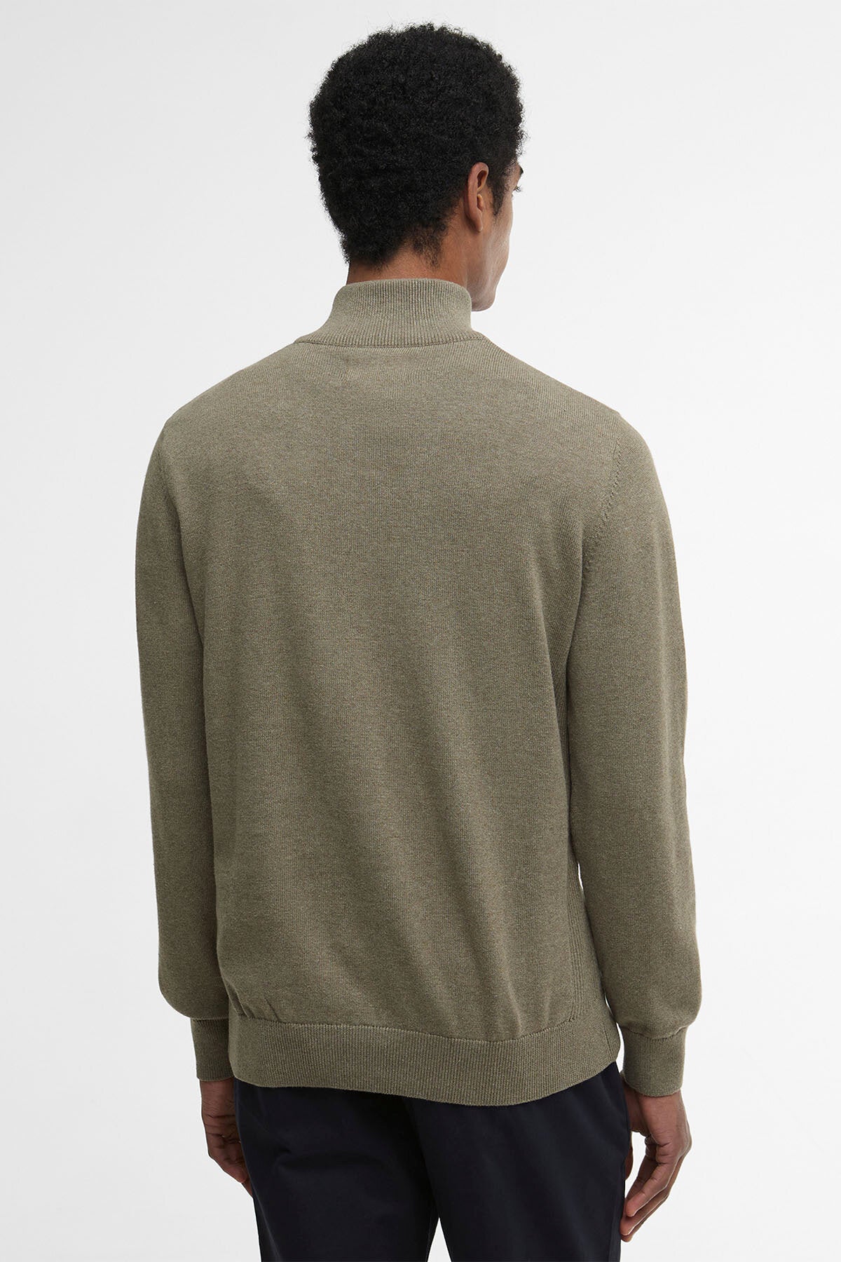 Cotton Half Zip Sweater