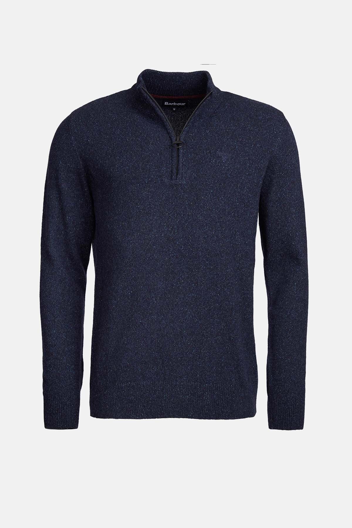 Essential Tisbury Strickpullover mit halbem Reißverschluss