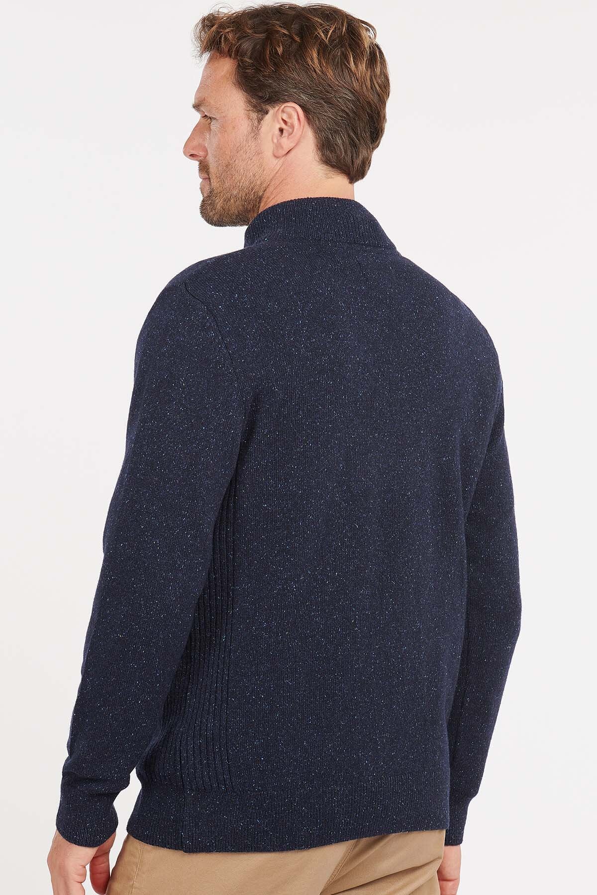 Essential Tisbury Strickpullover mit halbem Reißverschluss