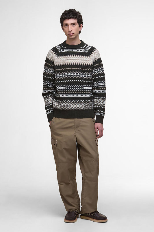 Hase Fair Isle Rundhalspullover