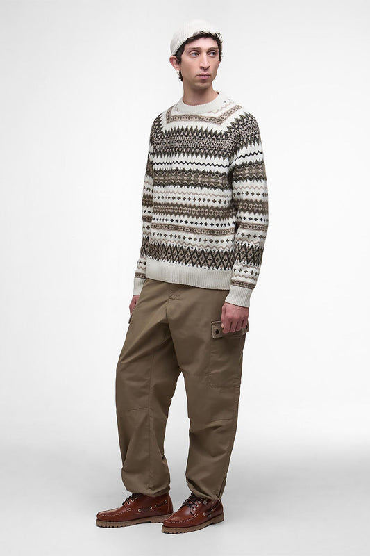 Hase Fair Isle Crew Neck Jumper