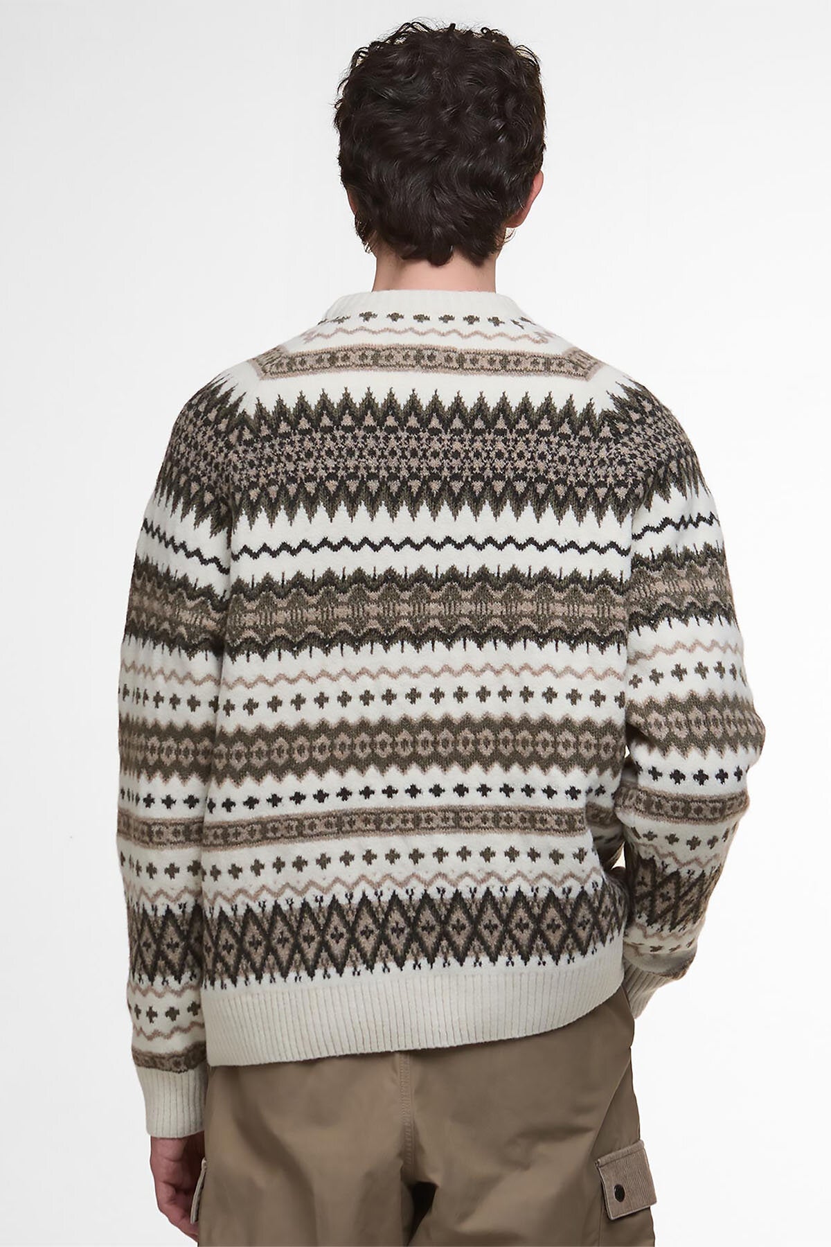 Hase Fair Isle Crew Neck Jumper