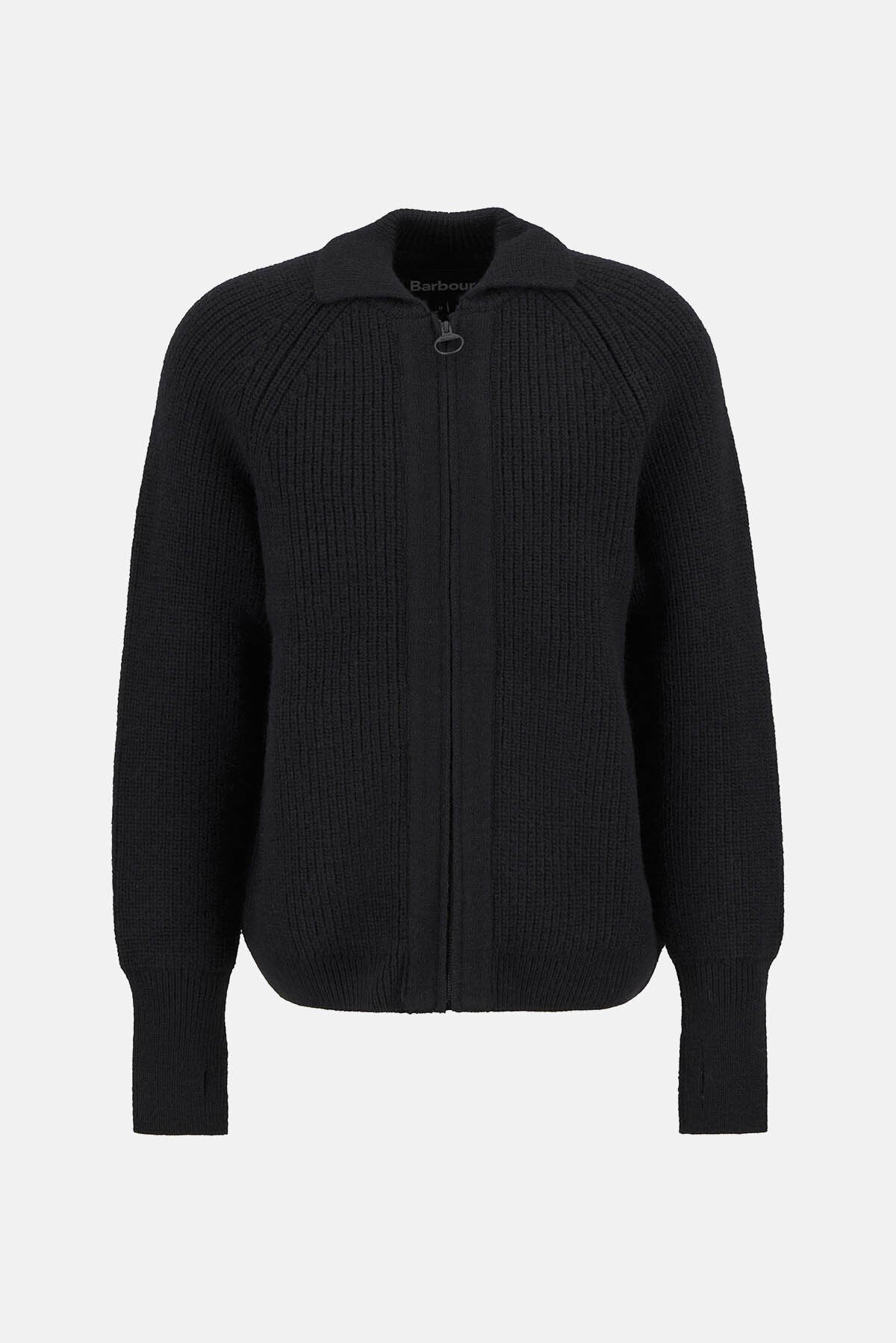 Garthman Knitted Zip-Up Jumper