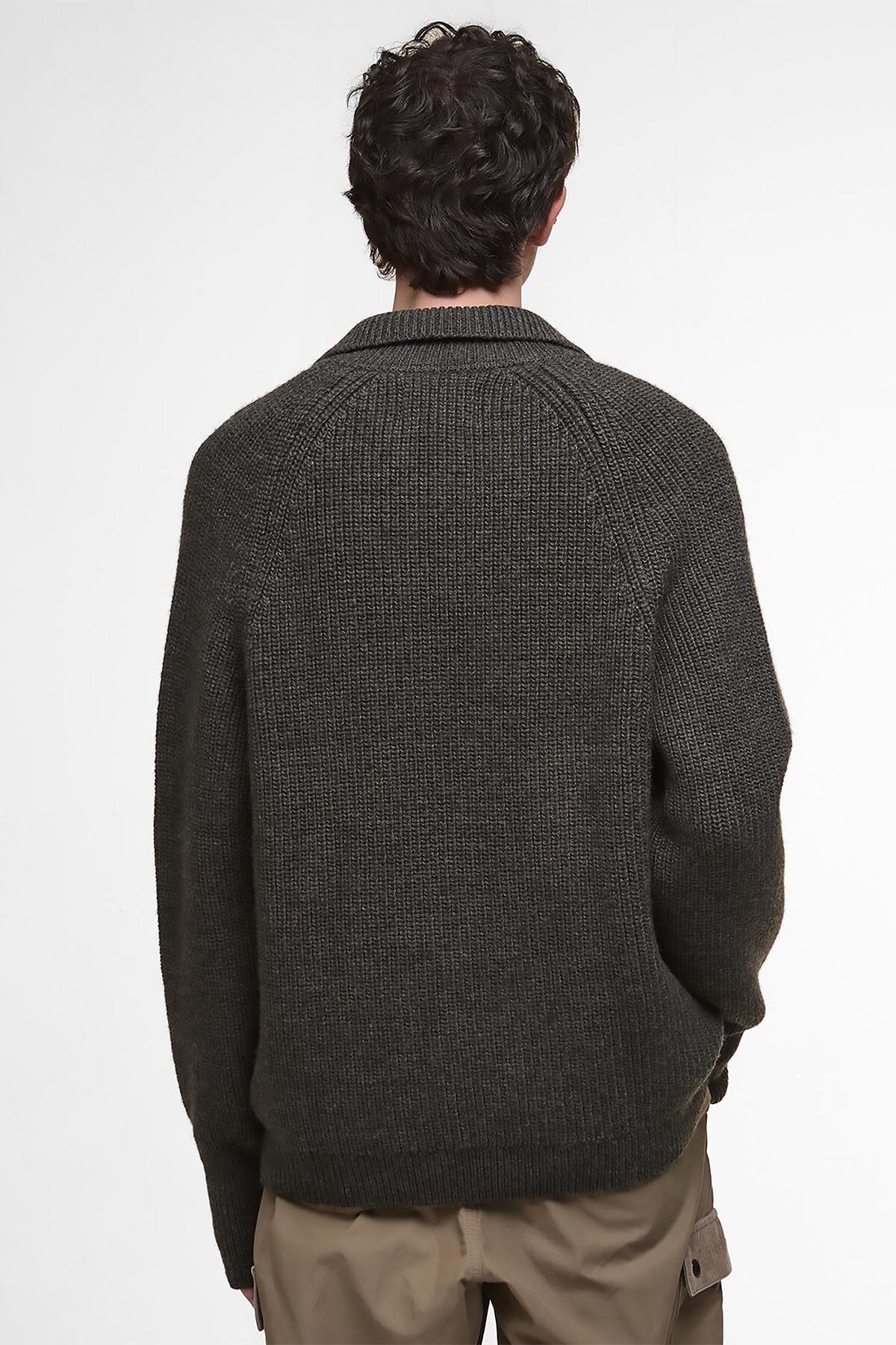 Garthman Knitted Zip-Up Jumper