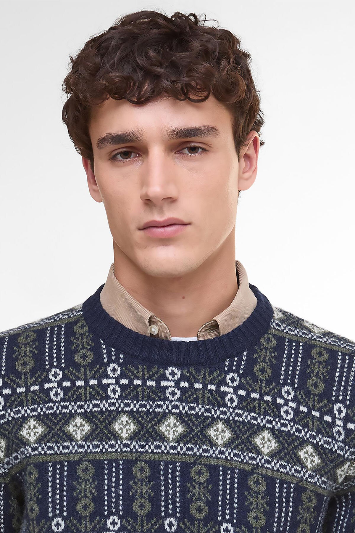 Grangetown Fair Isle Crew Neck Jumper