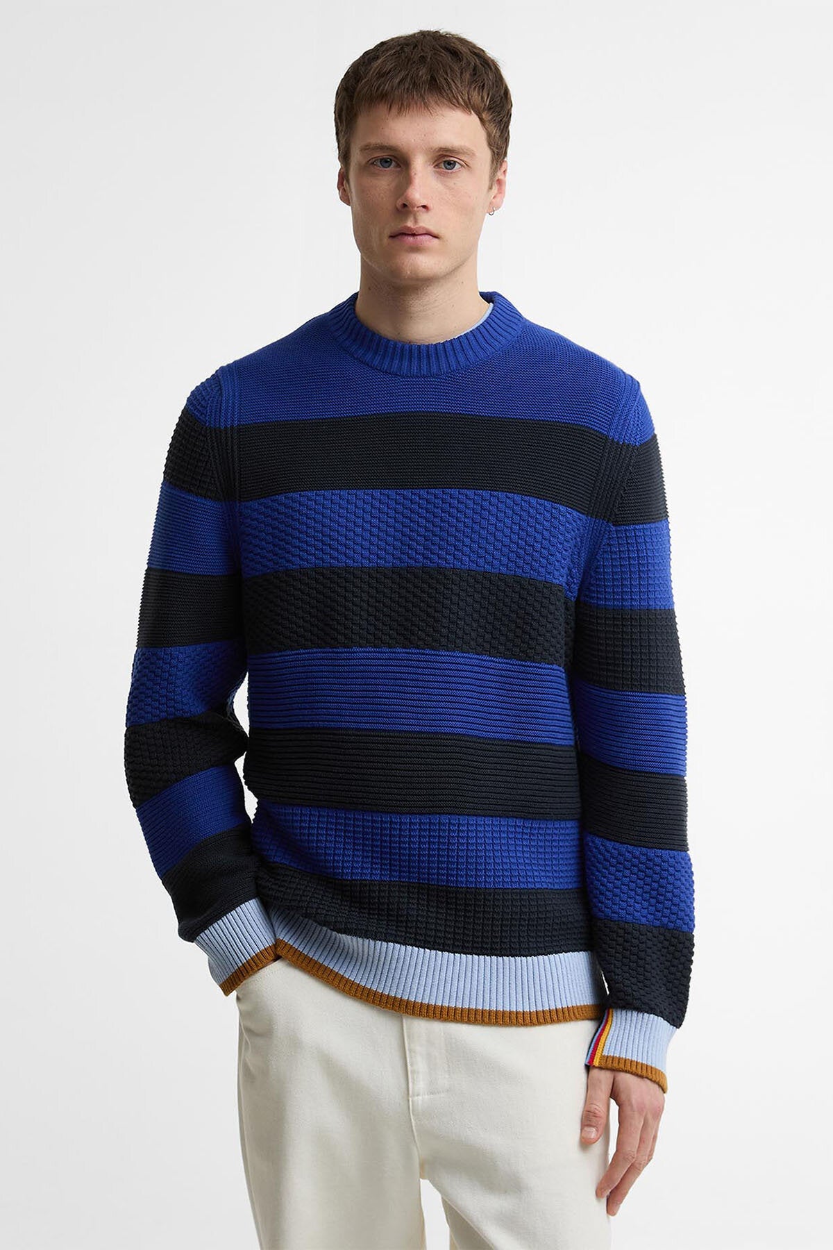 Paul Smith Loves Southwold Striped Crew Neck Jumper