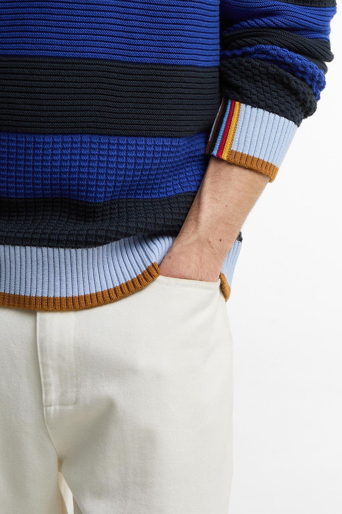 Paul Smith Loves Southwold Striped Crew Neck Jumper