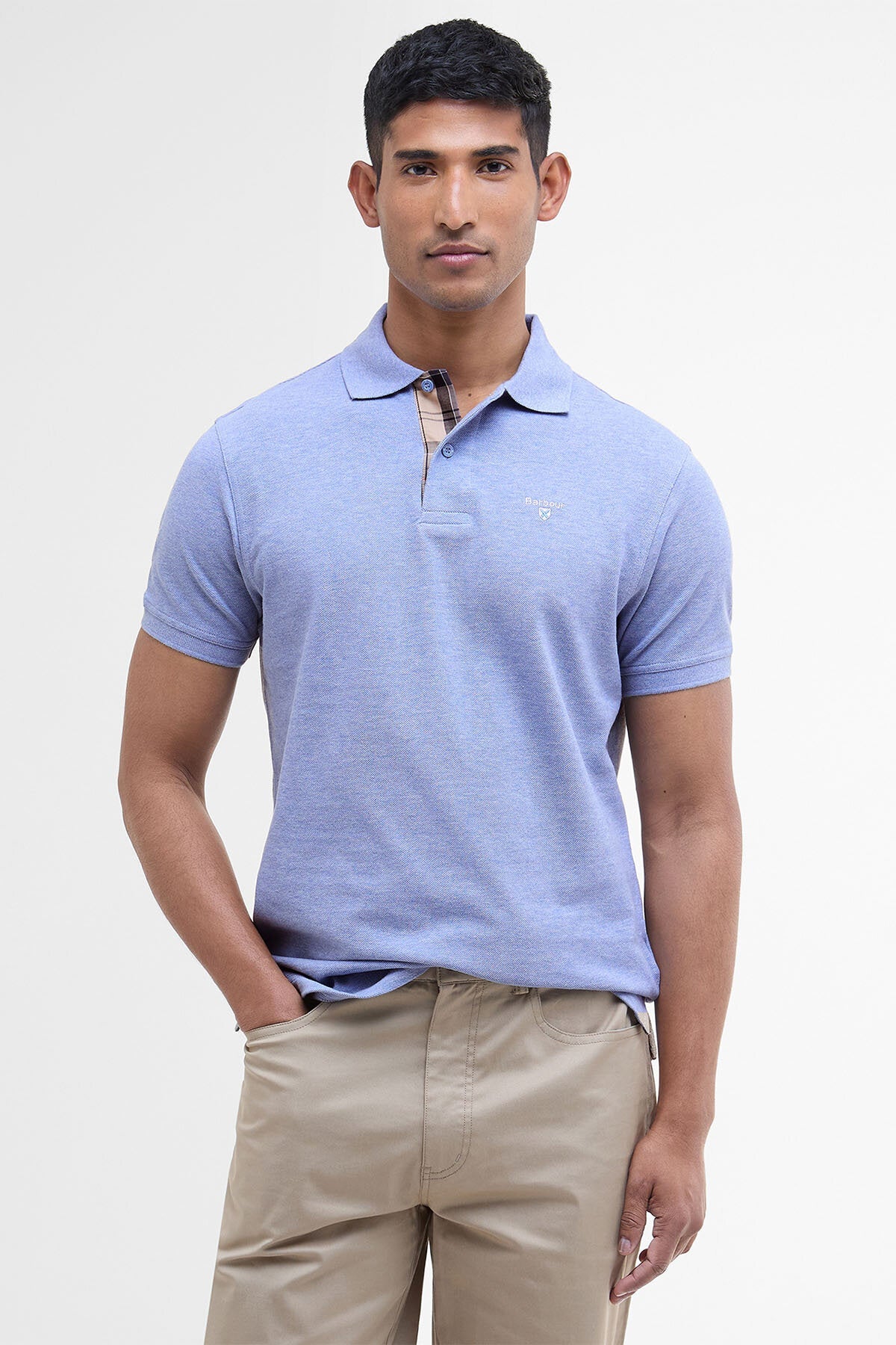 Polo Tartan Pique