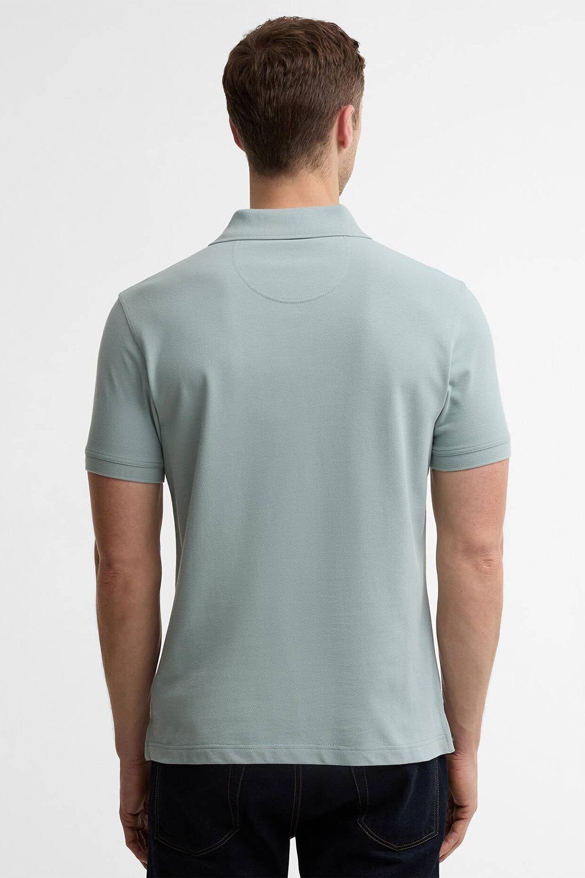 Polo-Shirt aus Tartan-Piqué