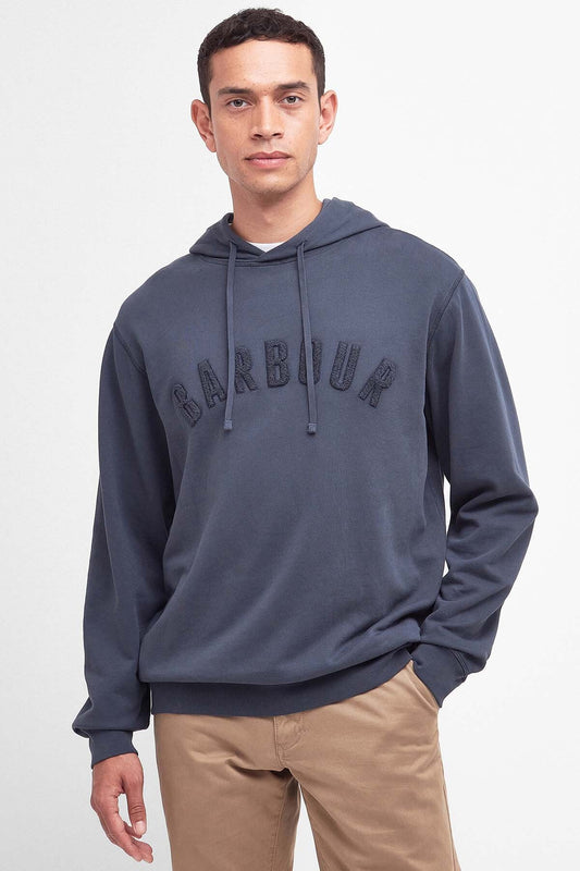 Kapuzenpullover mit Washed-Logo