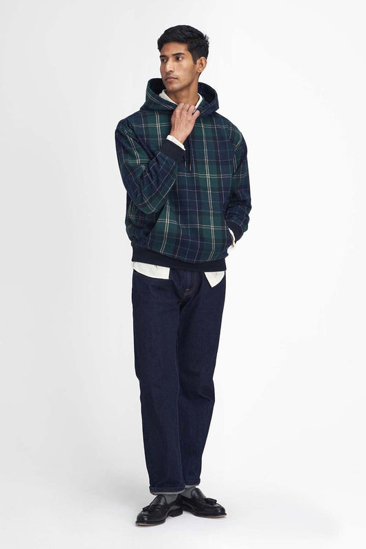 Brough Tartan Kapuzenpullover