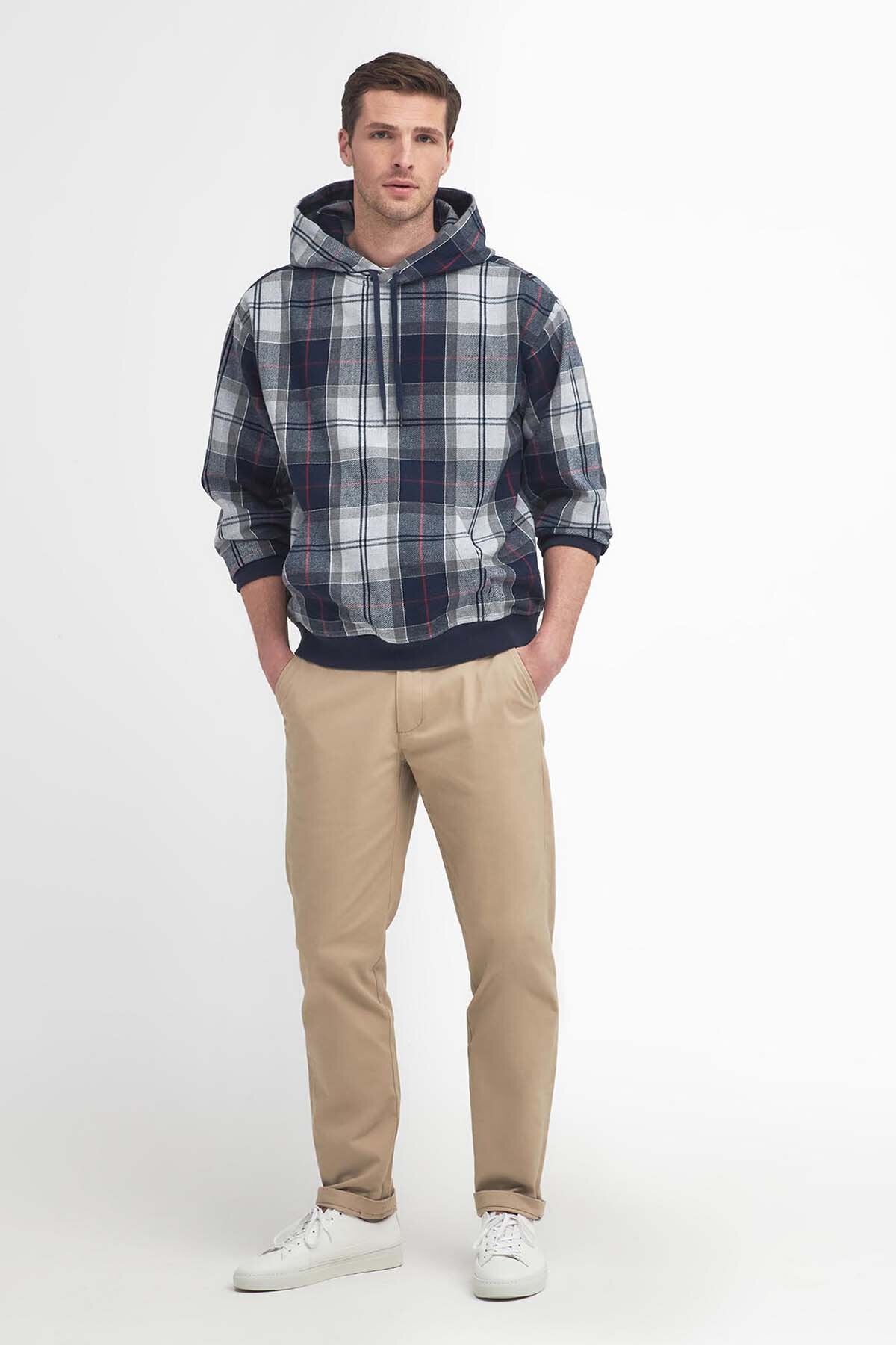 Brough Tartan-Kapuzenpullover