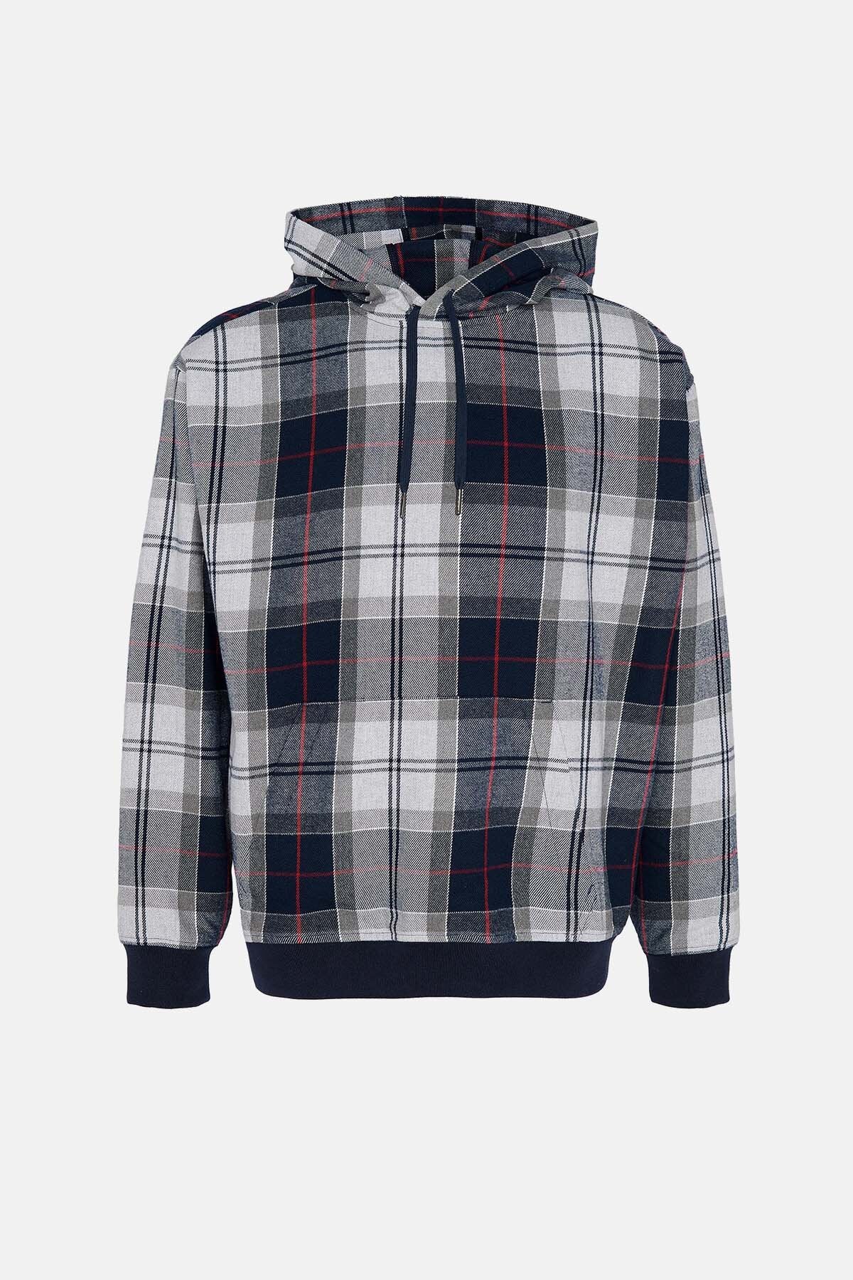 Brough Tartan-Kapuzenpullover