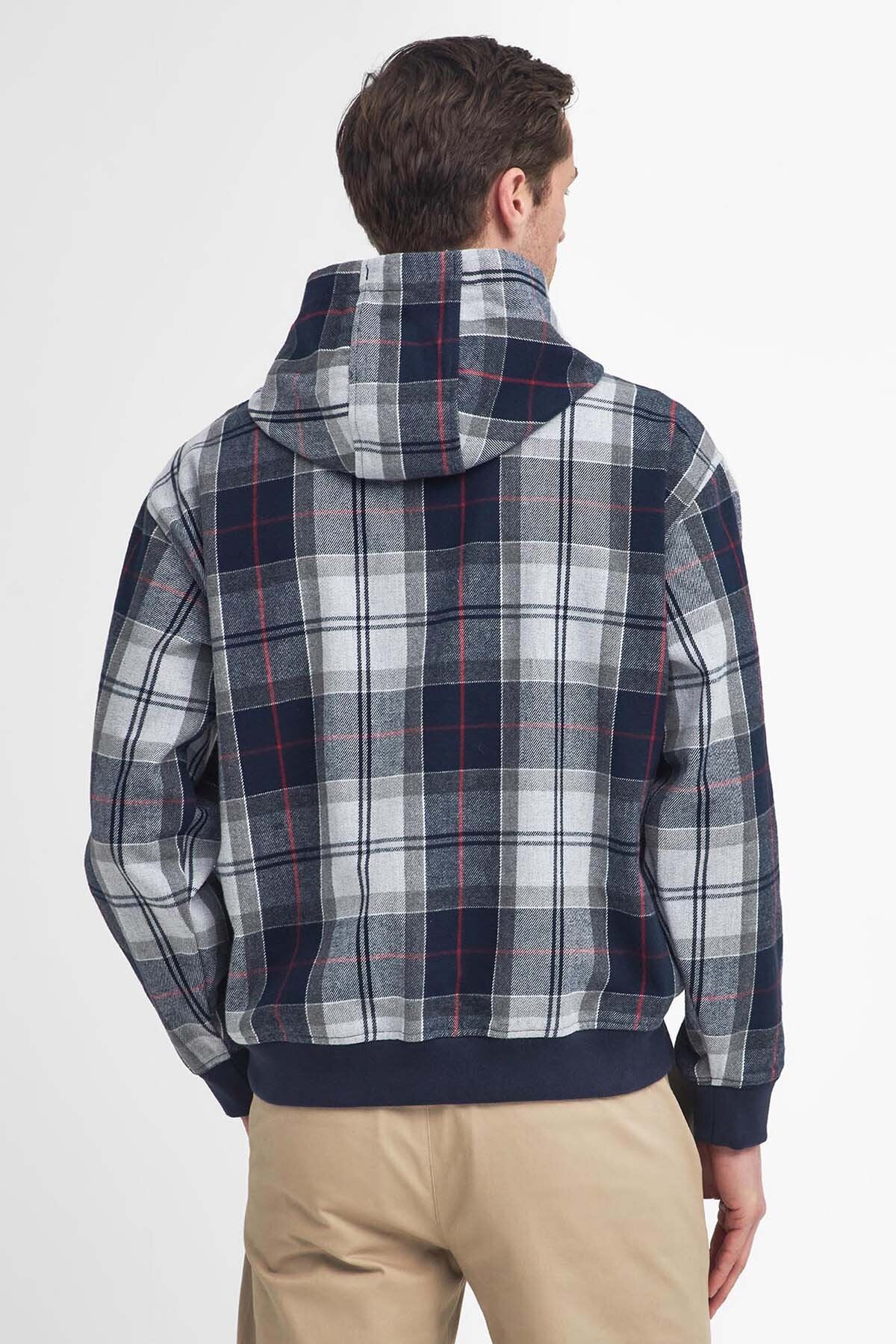 Brough Tartan-Kapuzenpullover