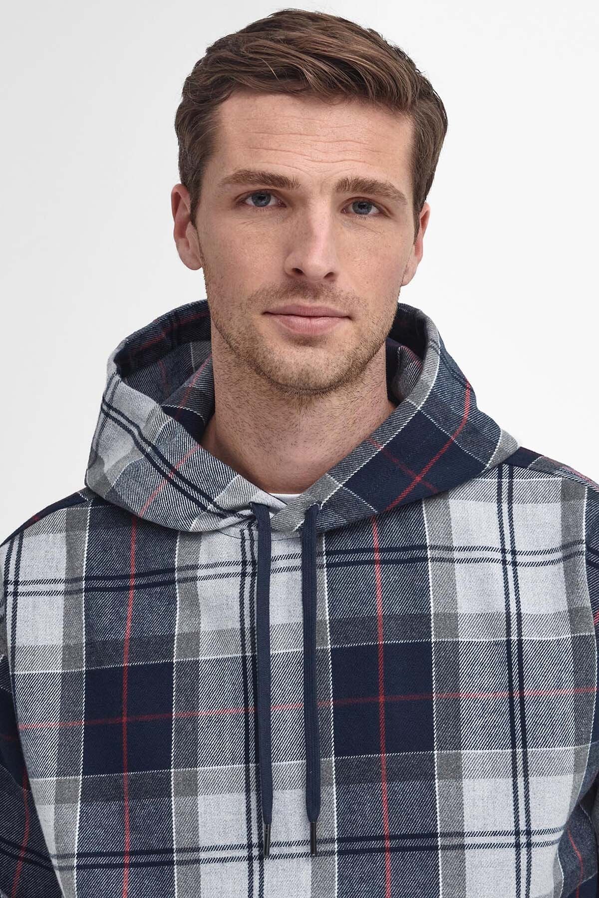 Brough Tartan-Kapuzenpullover
