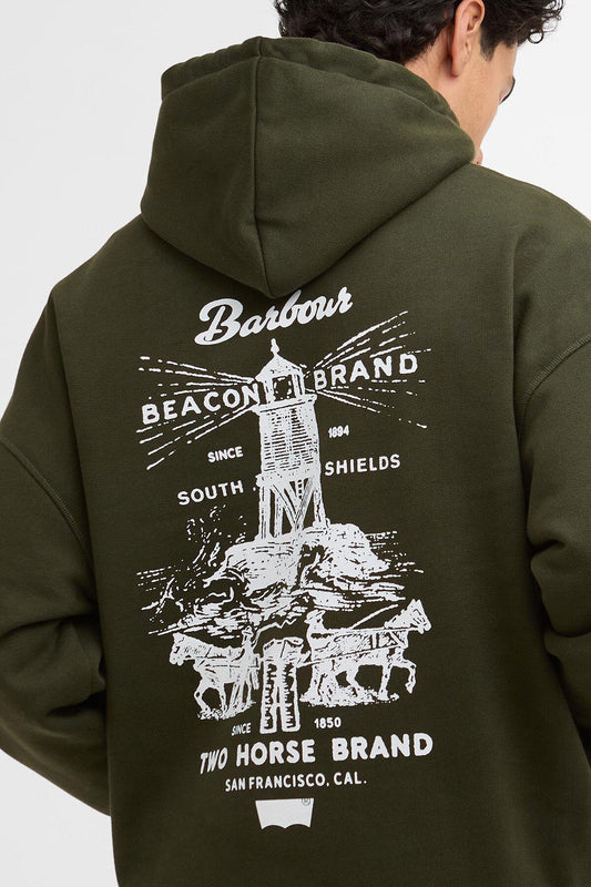 Kapuzenpullover mit Grafik