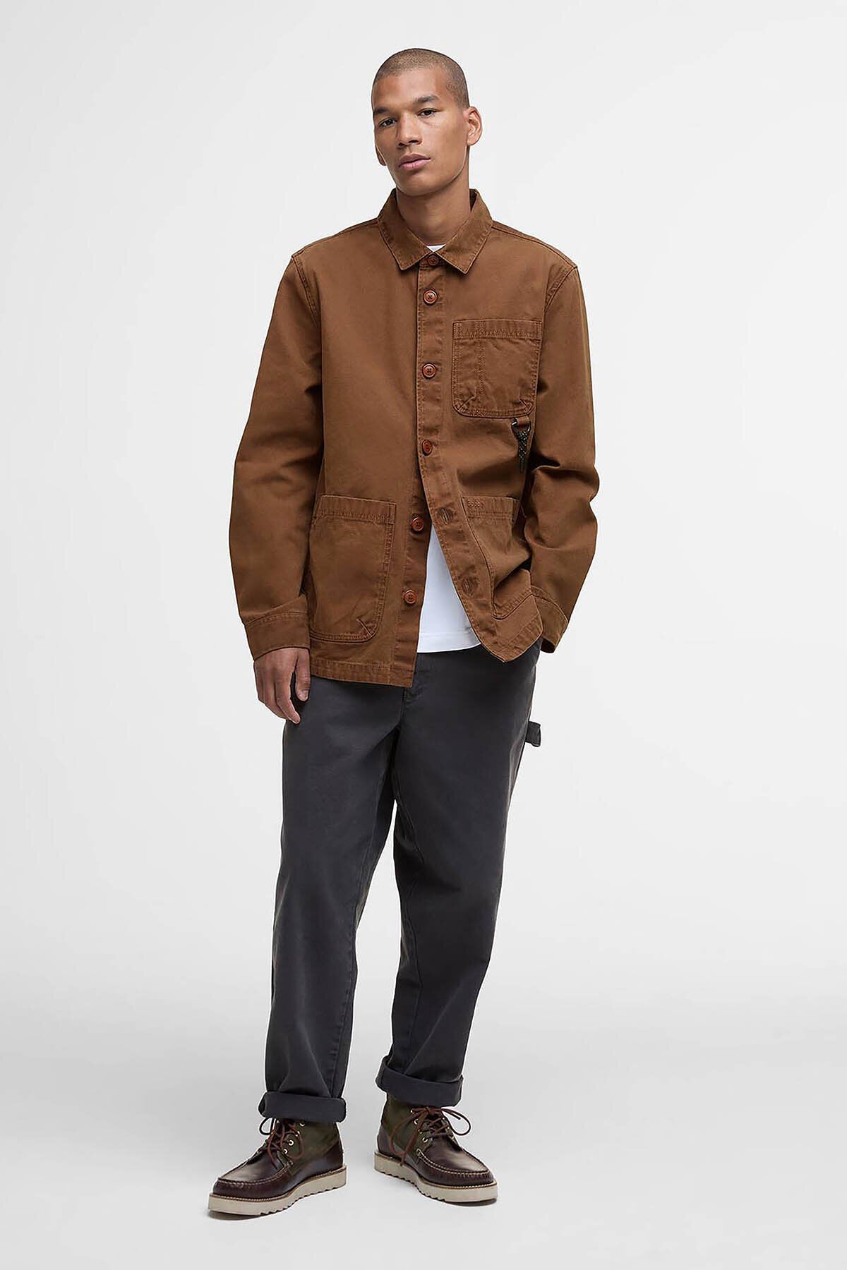 Bowland Garment Dyed Overshirt