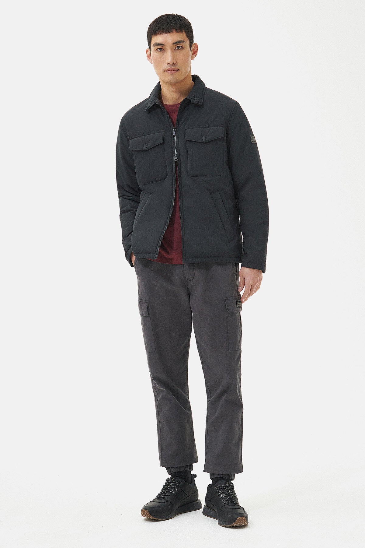 Steppjacke im District-Stil