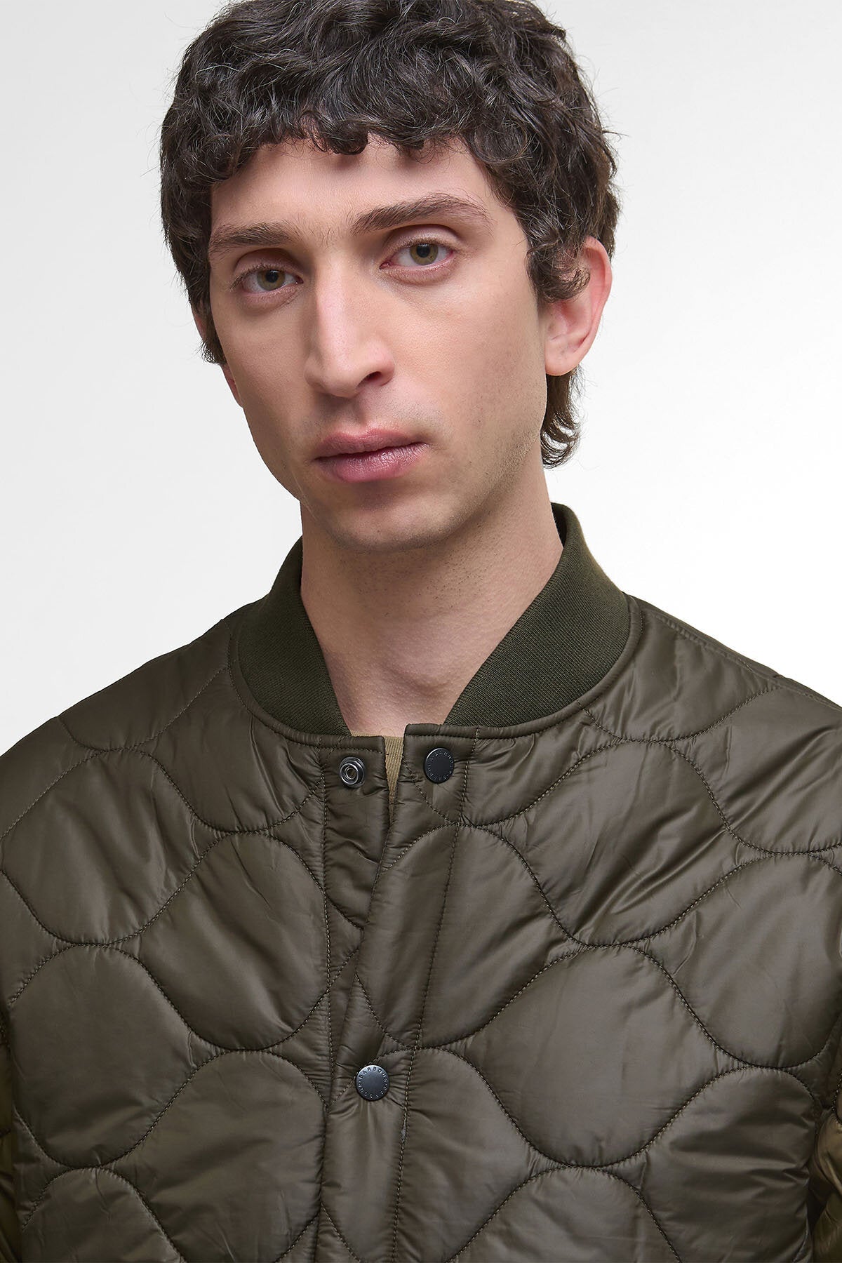 Gesteppte Cording-Jacke