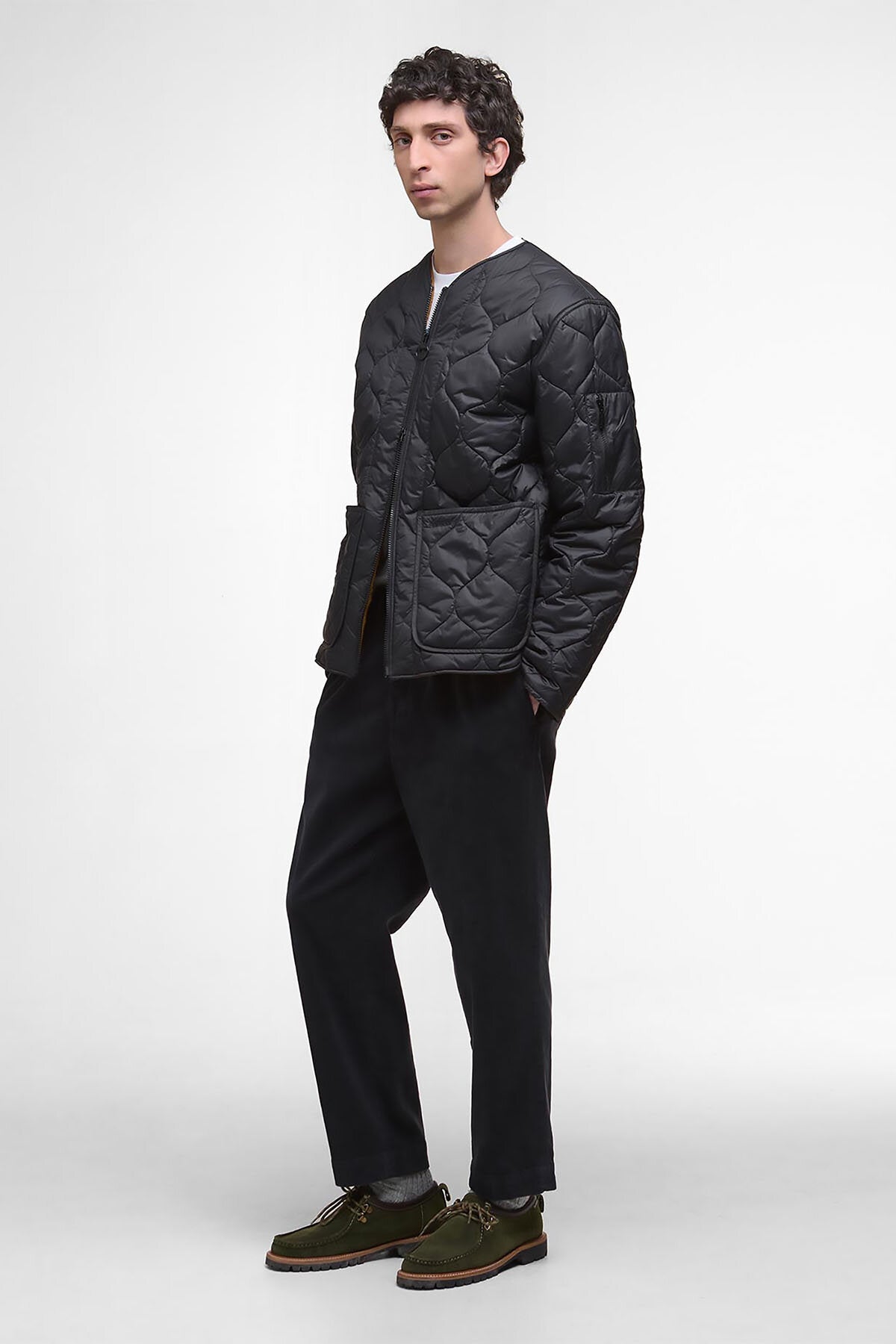 Re-Engineered Utility Liddesdale Quilted Jacket