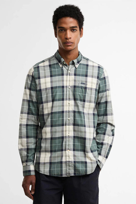 Rawley Tartan Tailored Long-Sleeved Shirt