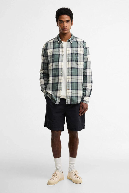 Rawley Tartan Tailored Long-Sleeved Shirt