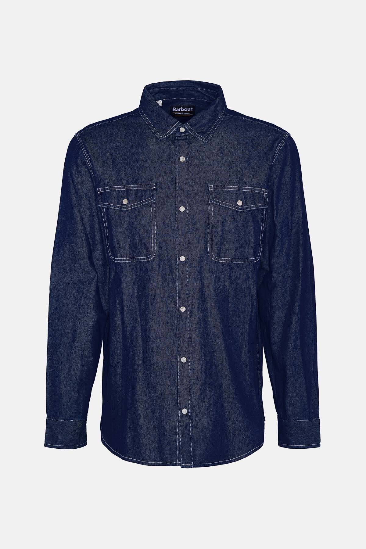 Terence Denim Langarmhemd