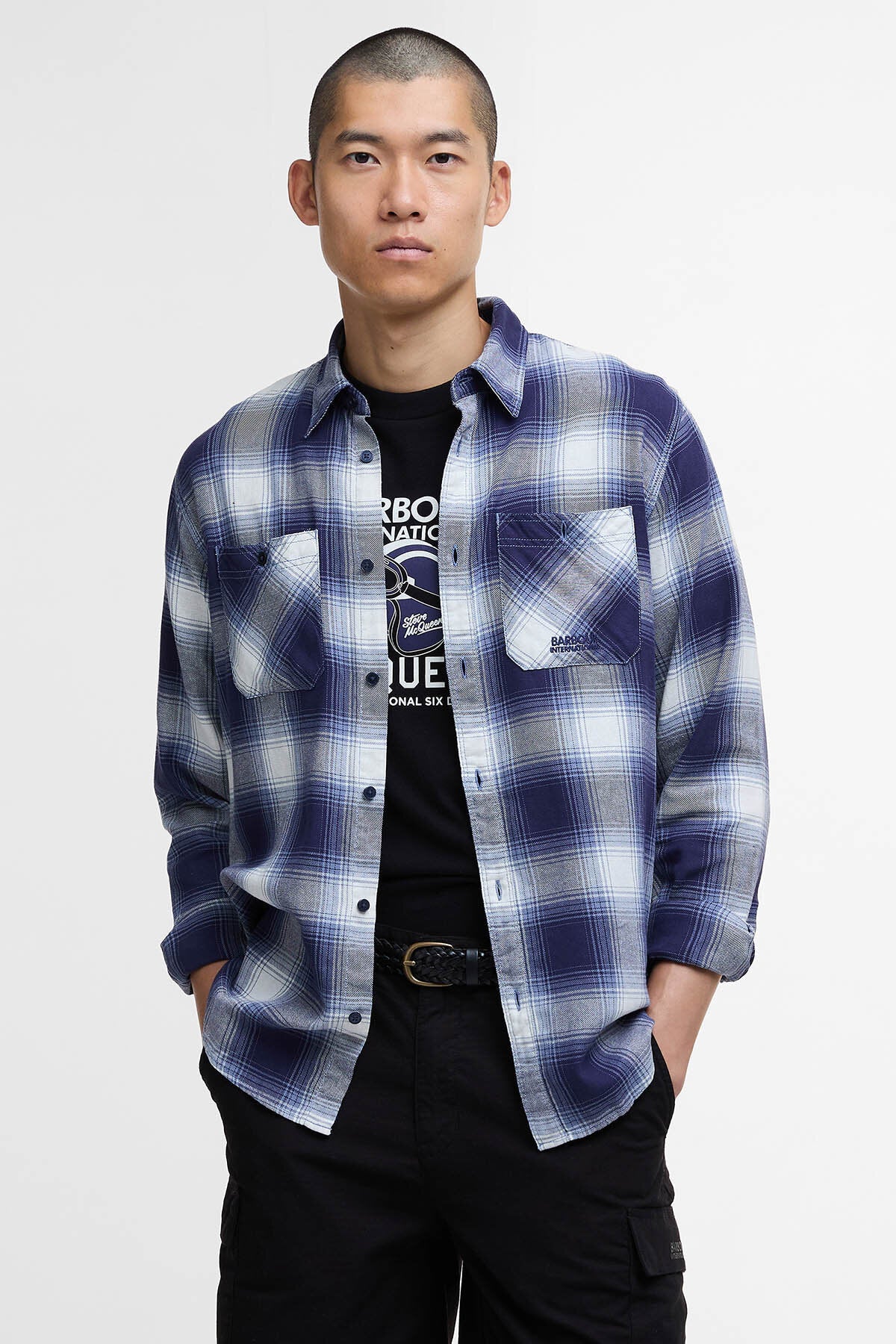 Buffalo Check Long-Sleeved Shirt
