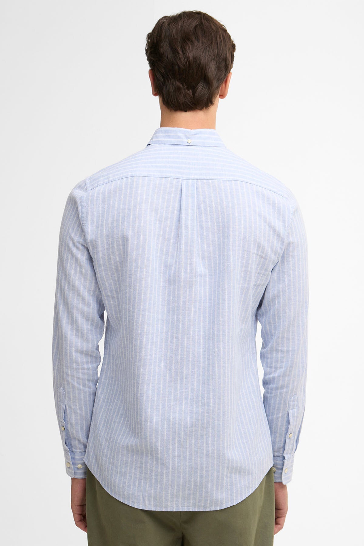 Nelson Striped Long-Sleeved Tailored Shirt